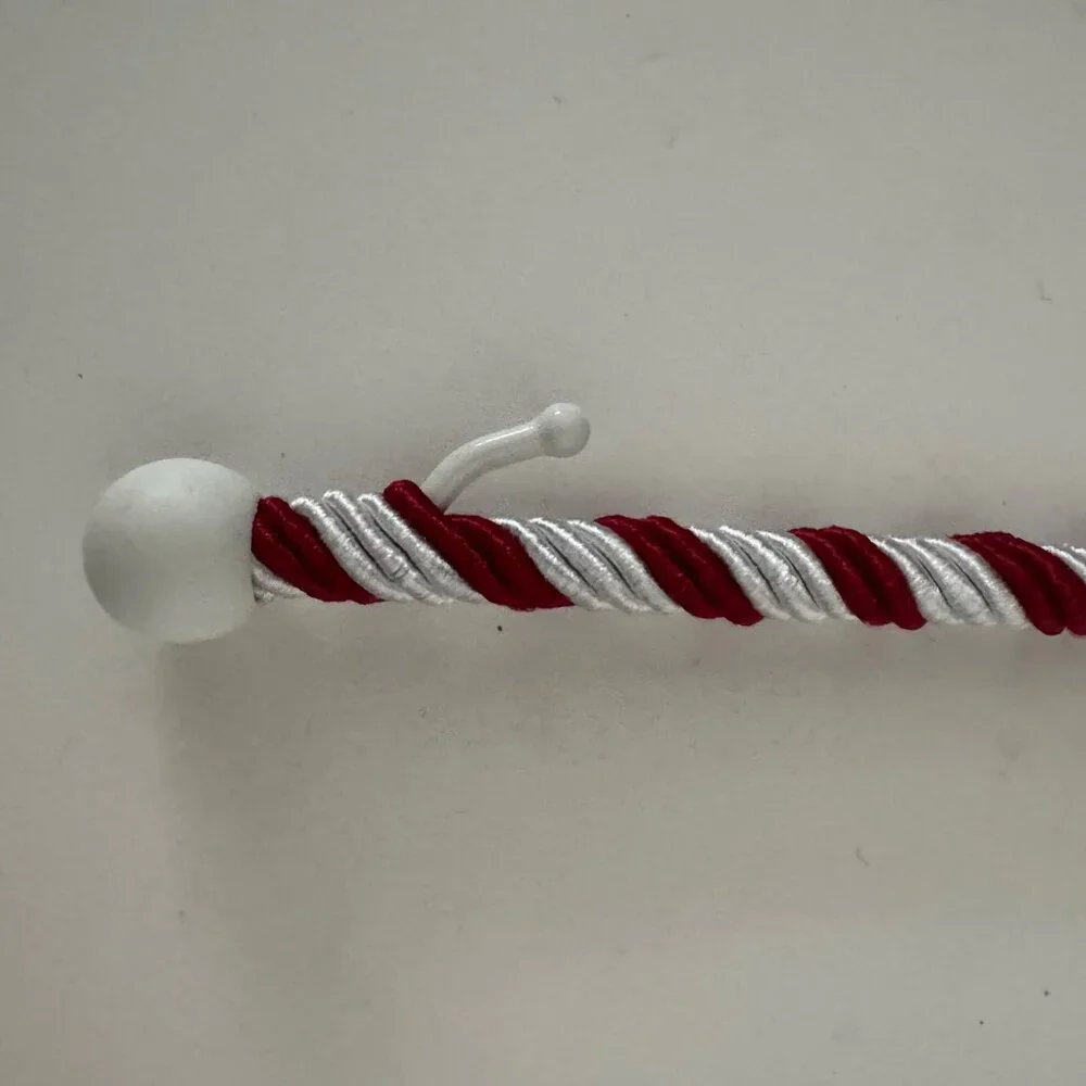 Four Fireplace Mantle Candy Cane Stocking Holders 9 inches